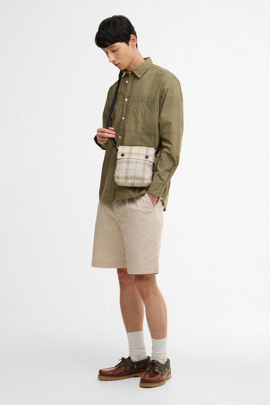 Tunstall Oversized Tonal Tartan Shirt