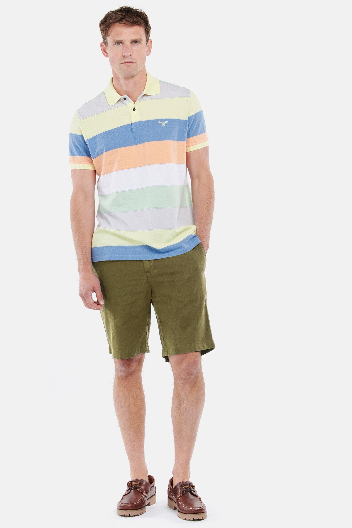 Linen Cotton Mix Shorts