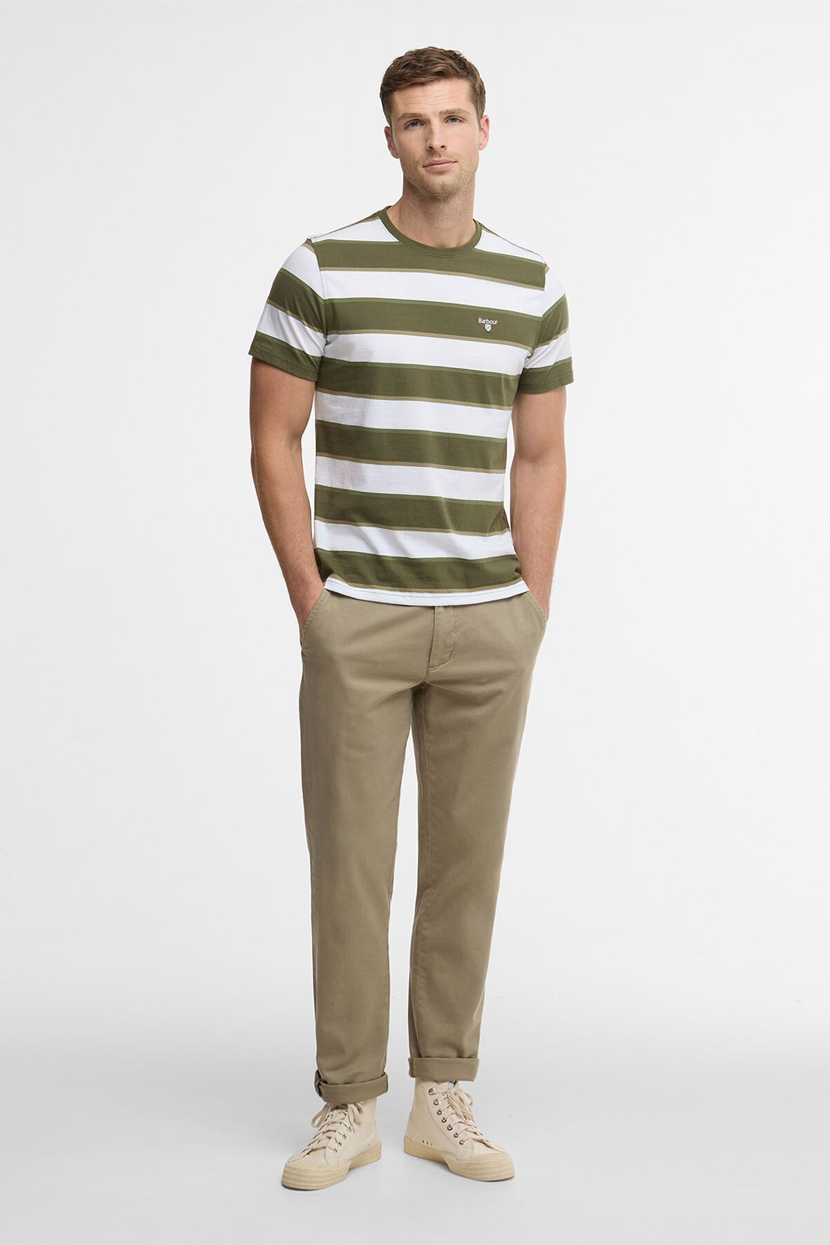 Stretchhose im Tailored-Stil mit Waschung