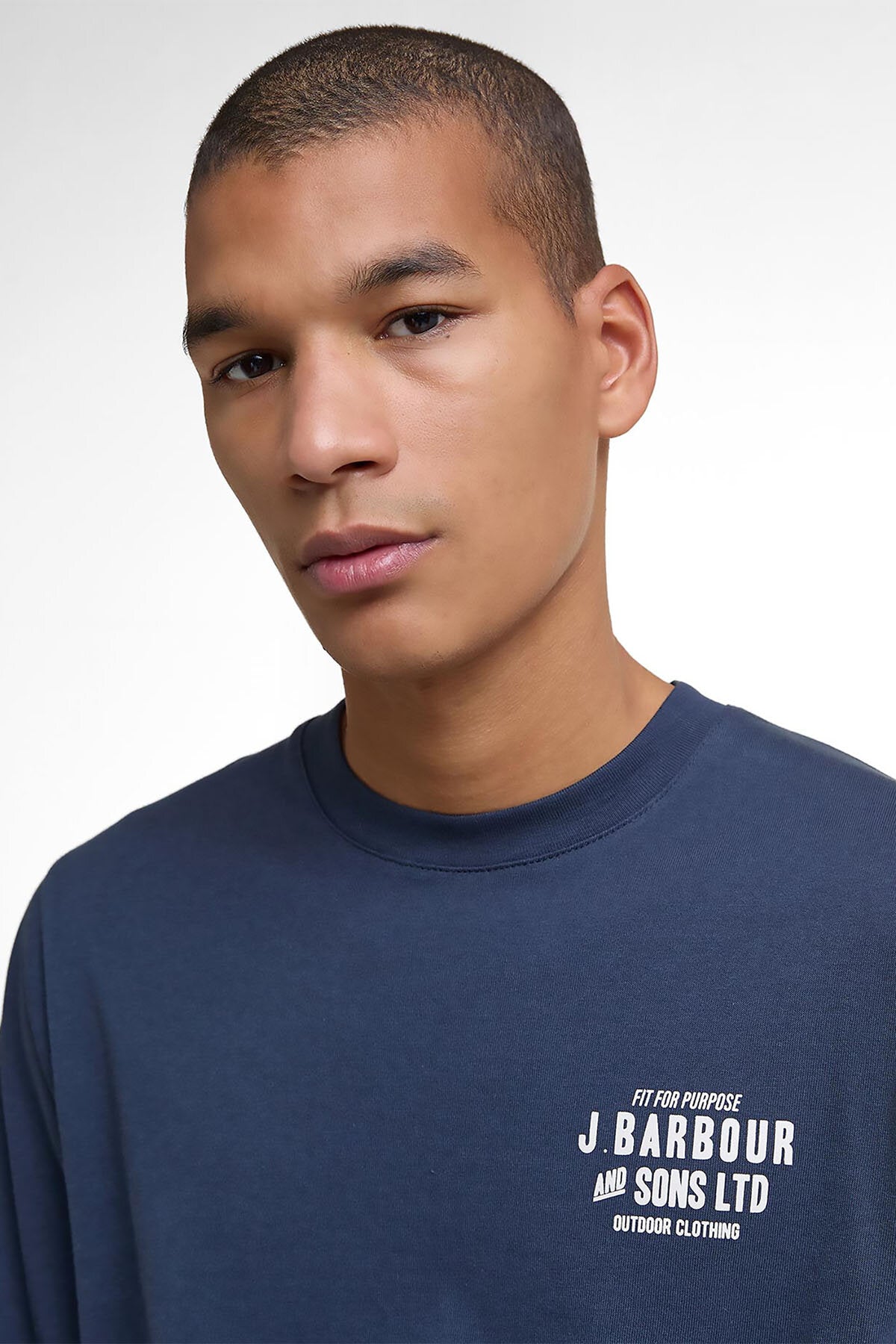 Pointer Langarm-Grafik-T-Shirt