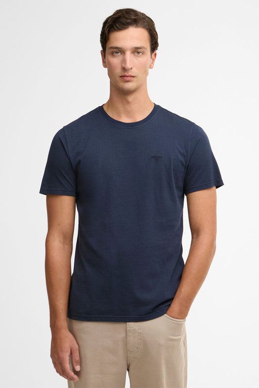 Gewaschenes Tartan-T-Shirt