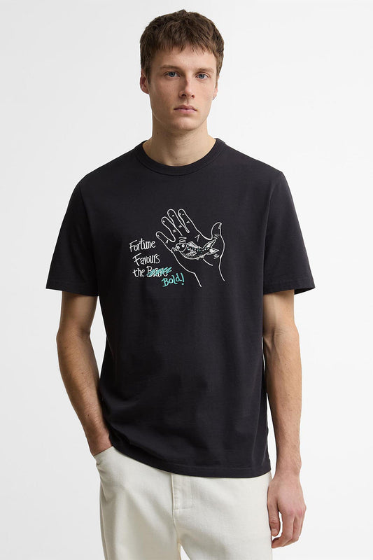 Paul Smith Loves Fortune Fish Graphic T-Shirt