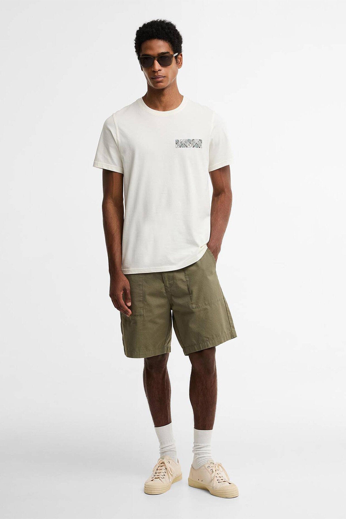 Birdsall grafisch geschnittenes T-Shirt