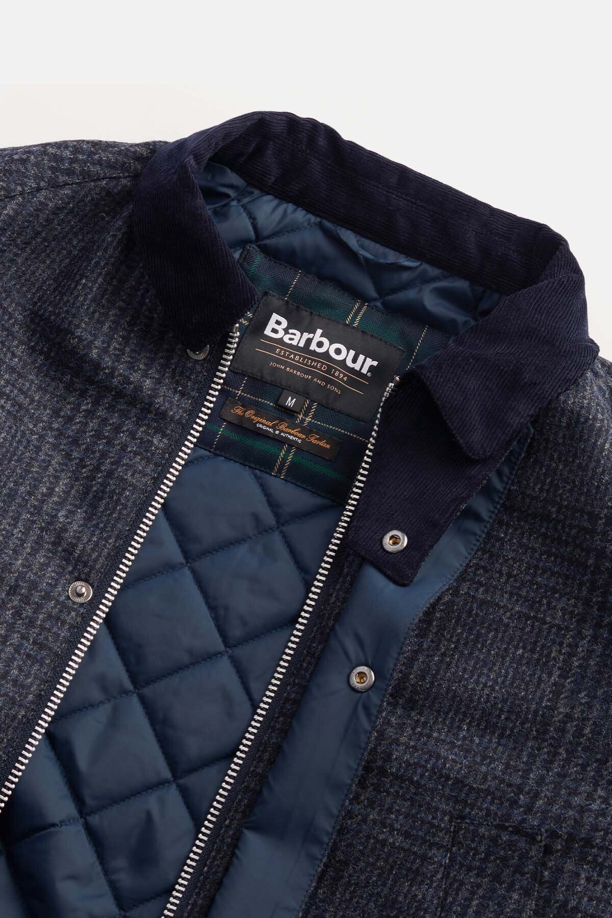 Bedale Karierte Wolljacke