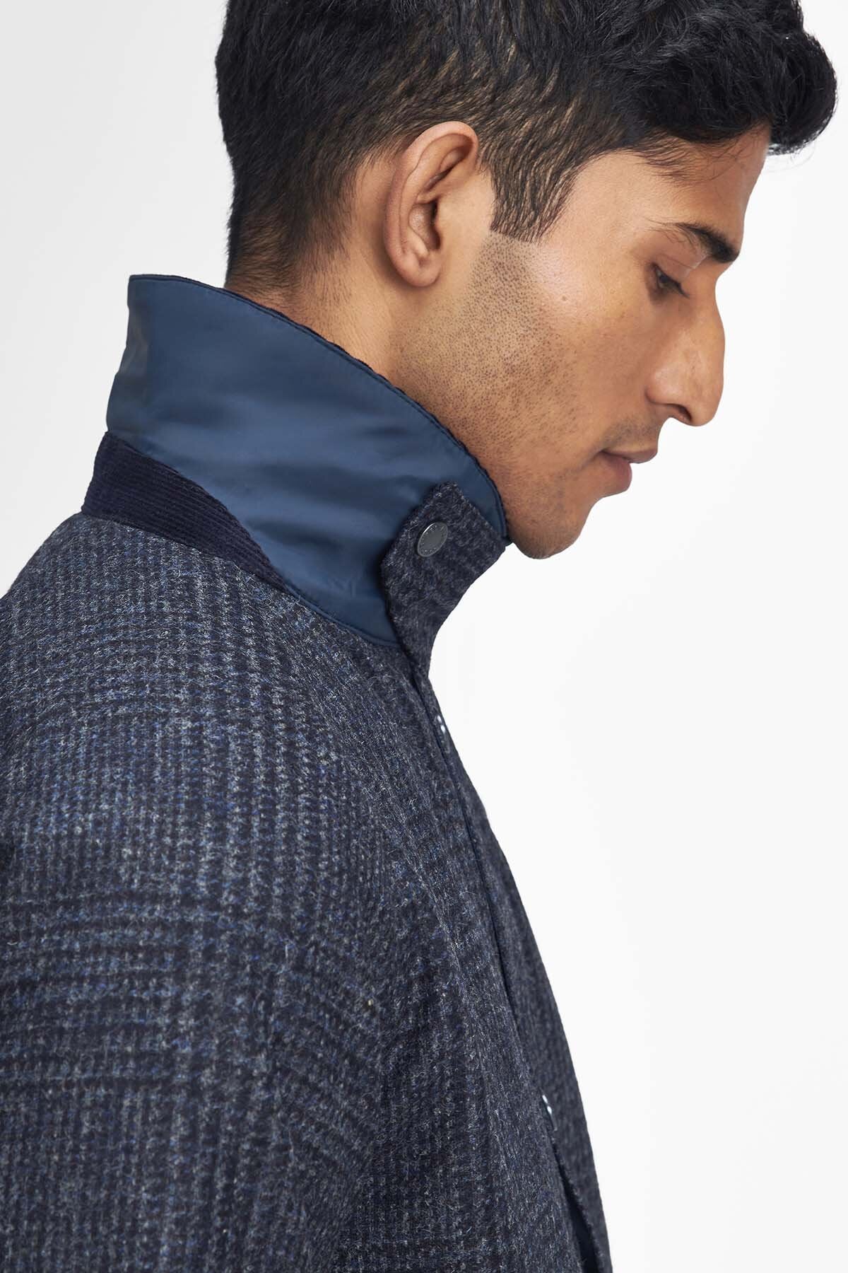 Bedale Karierte Wolljacke