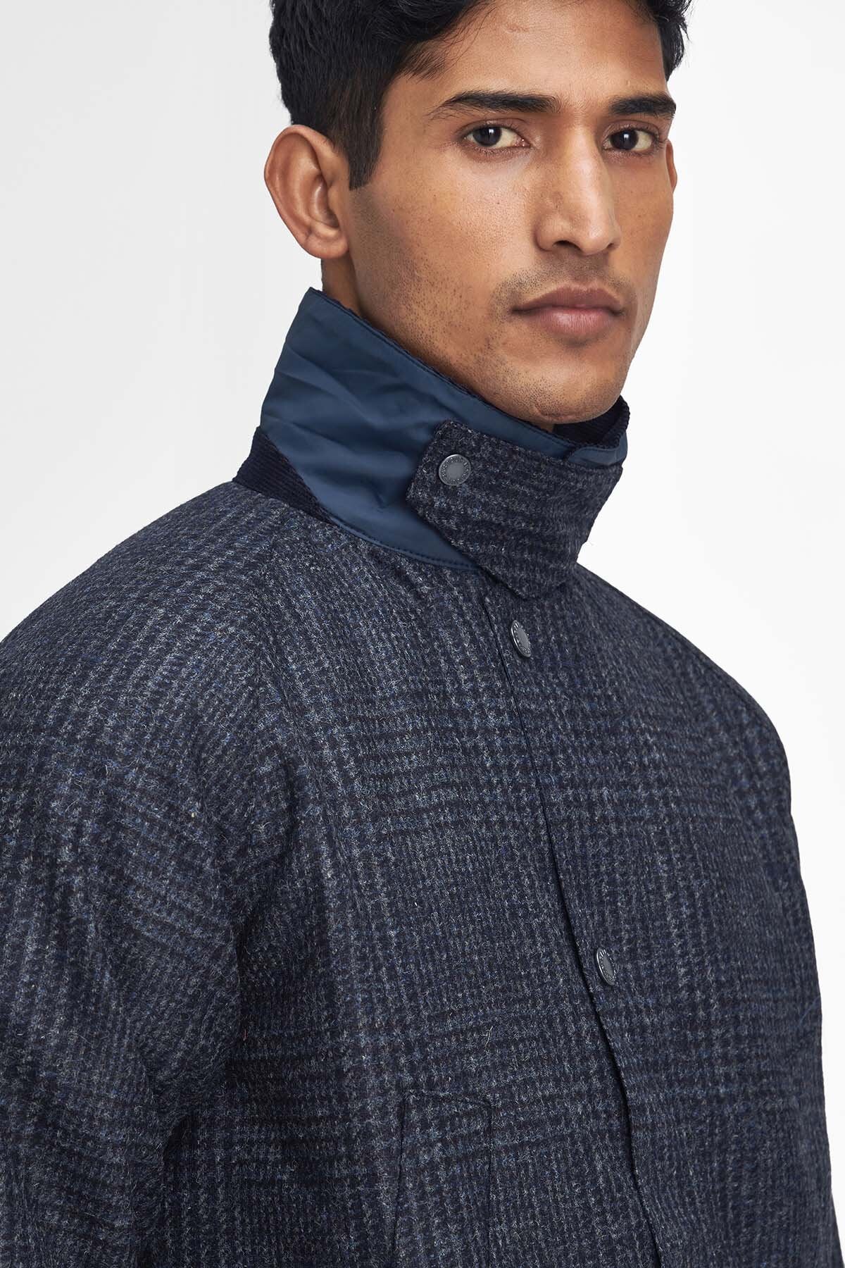 Bedale Karierte Wolljacke