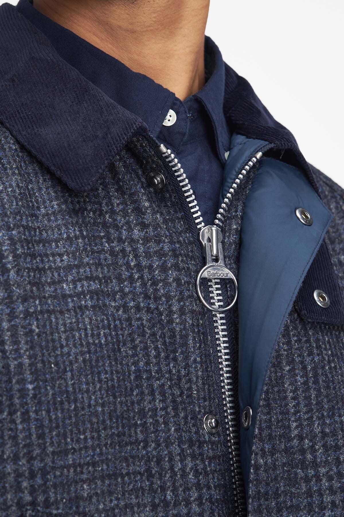 Bedale Karierte Wolljacke