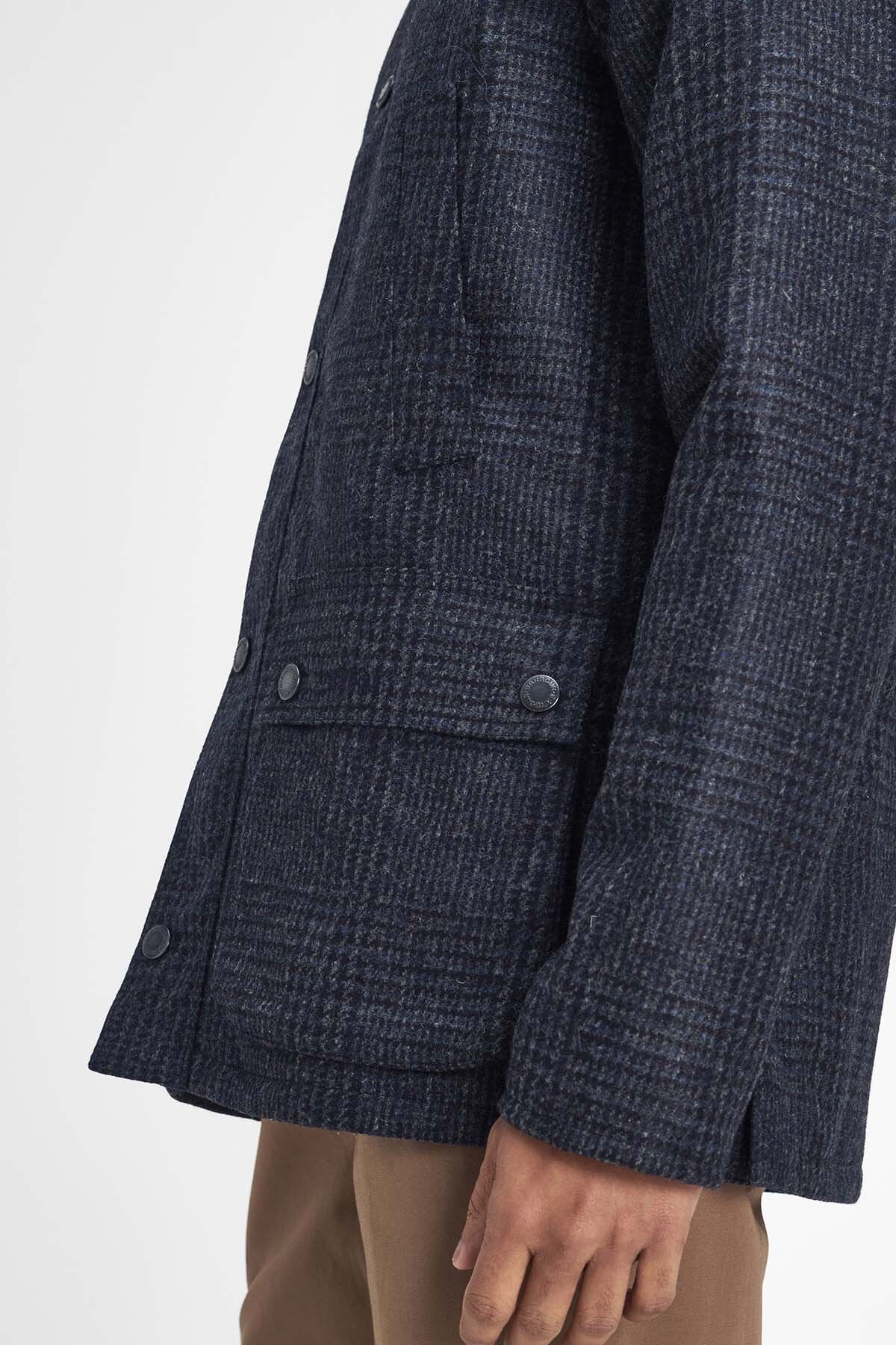 Bedale Karierte Wolljacke