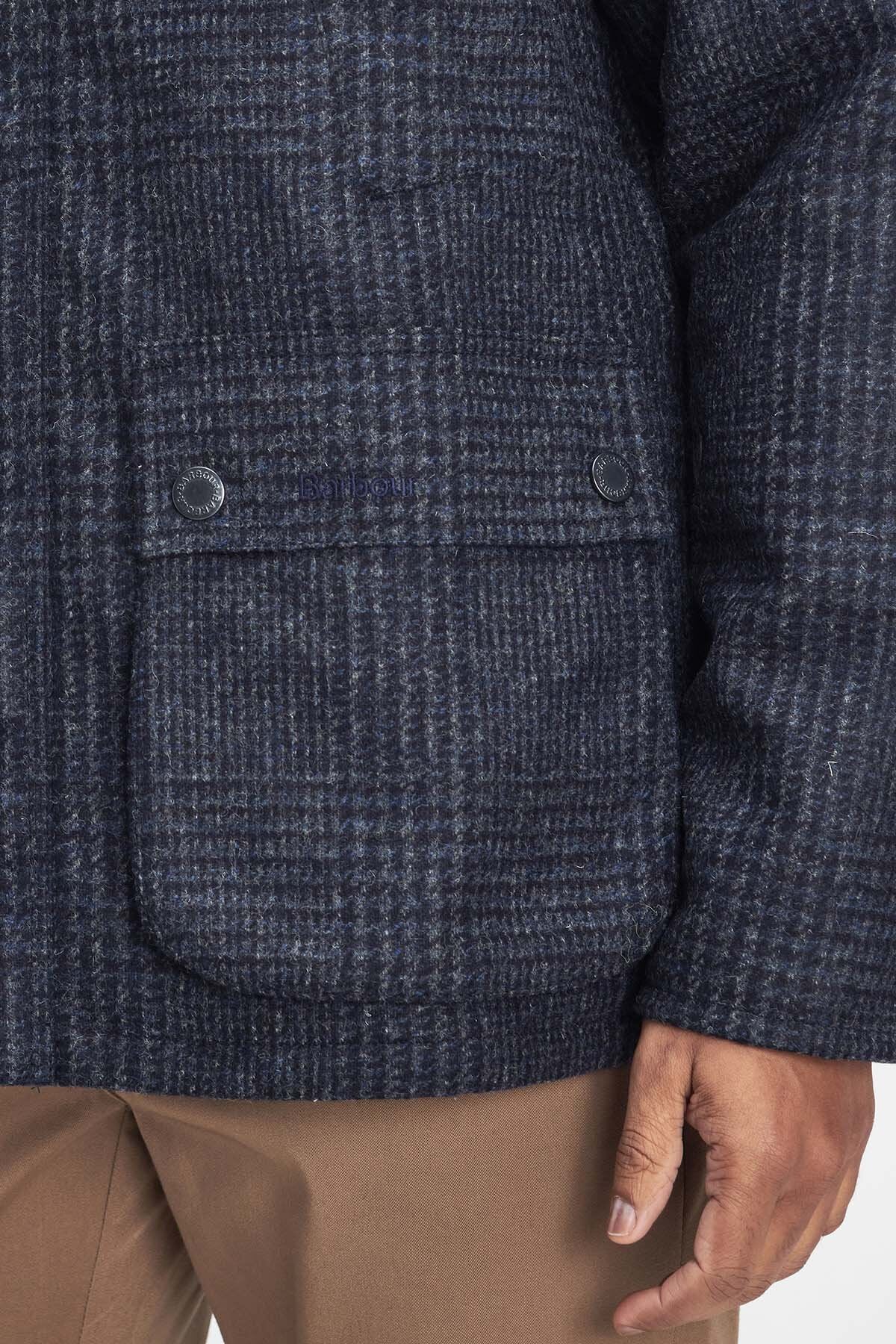 Bedale Karierte Wolljacke