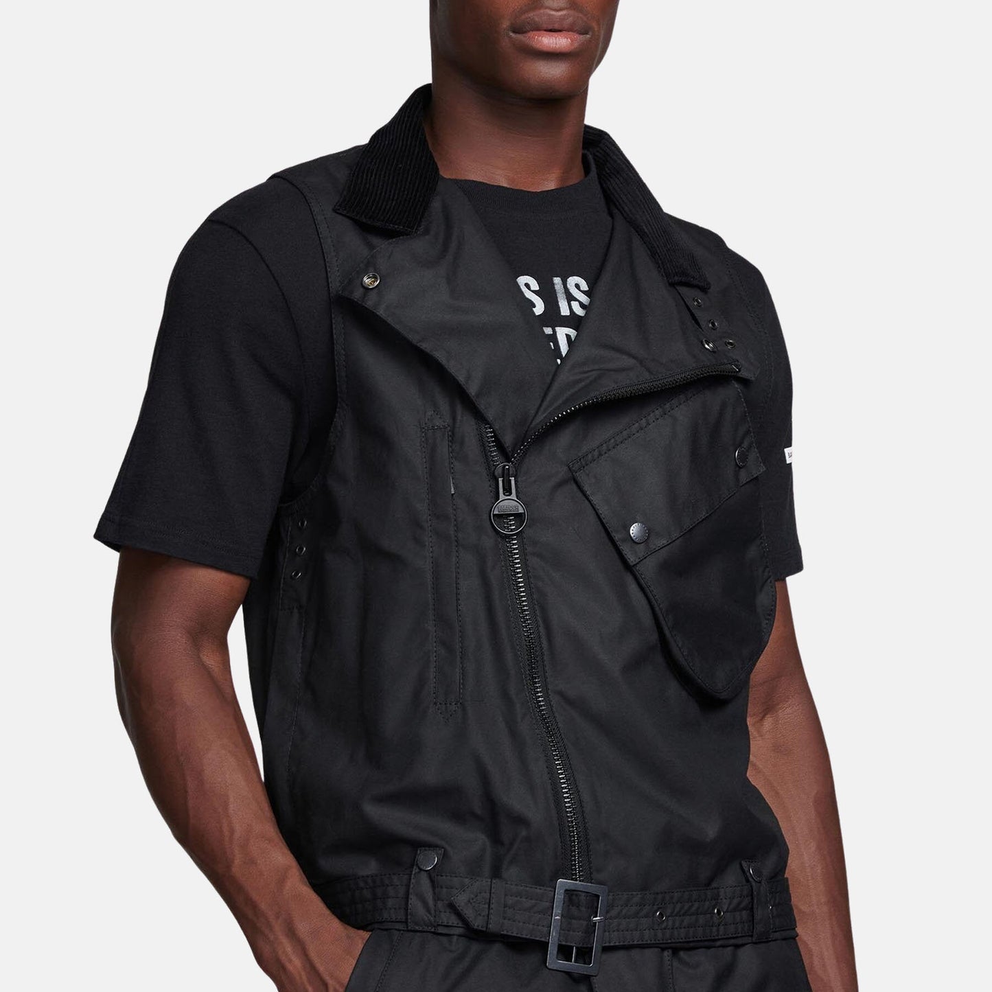 Waxed Gilet