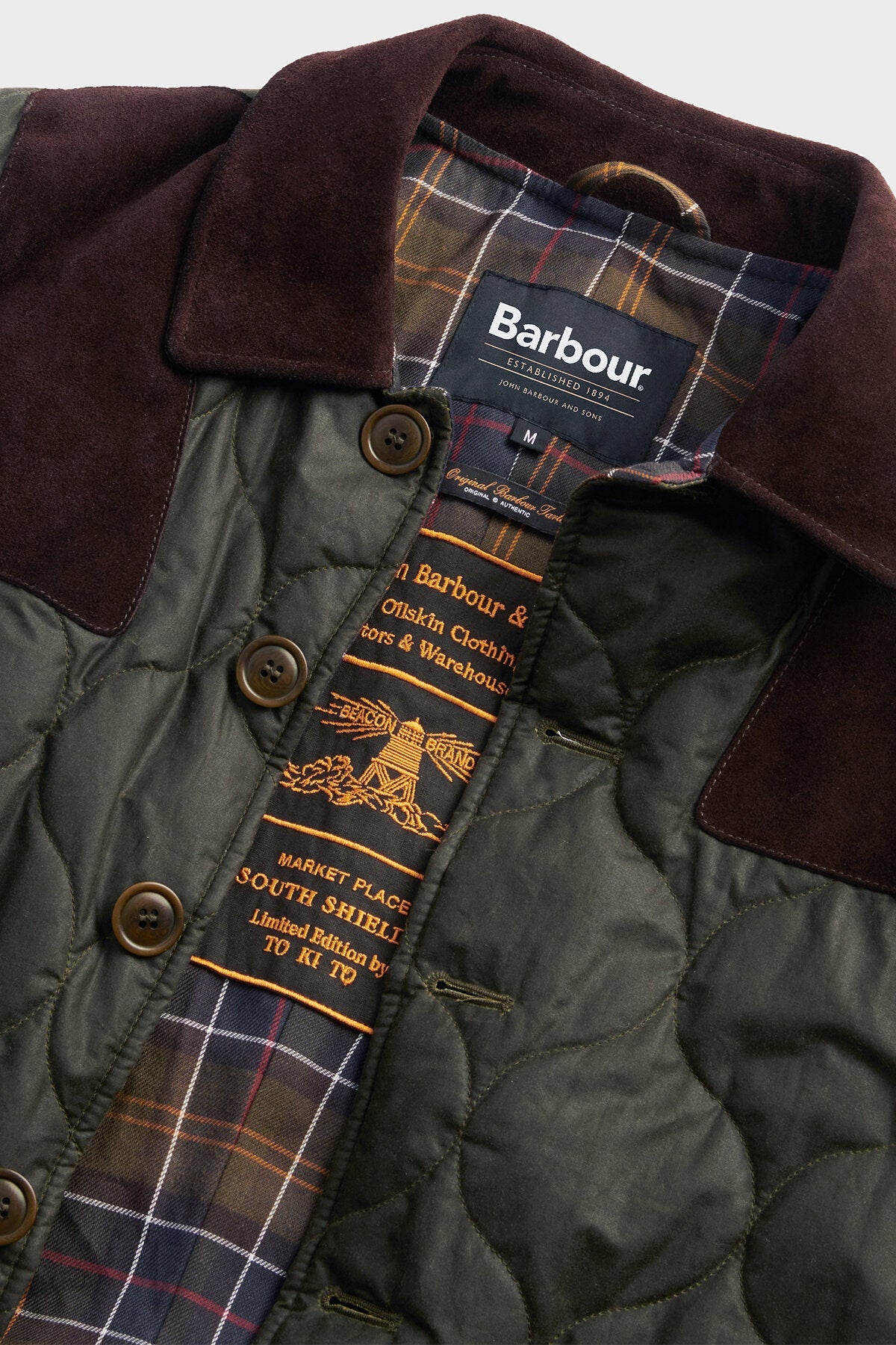 Sporting Quilted Waxed Jacket