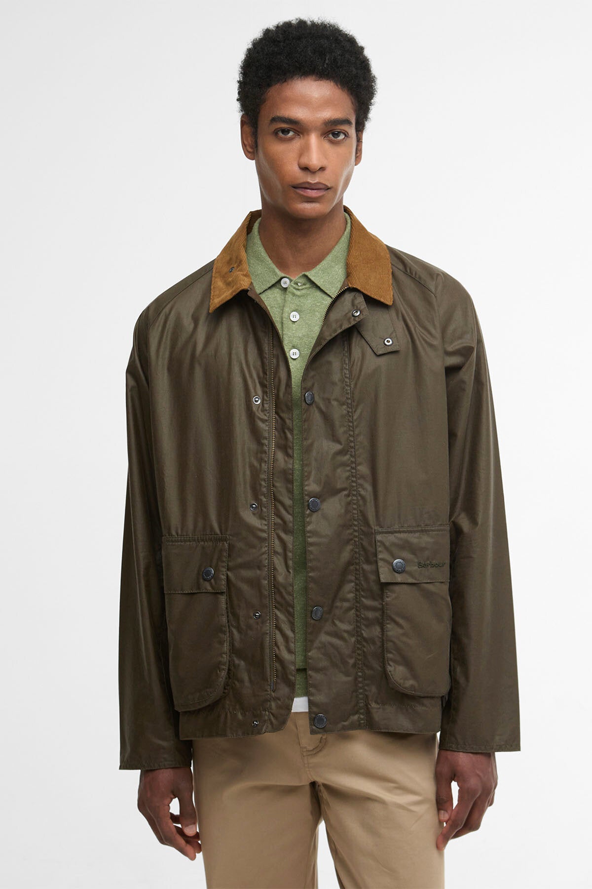 Moderne Bedale Wachsjacke