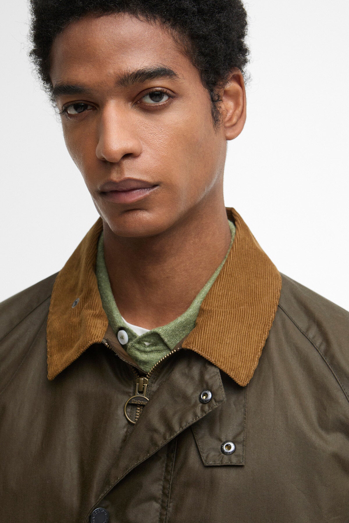 Moderne Bedale Wachsjacke