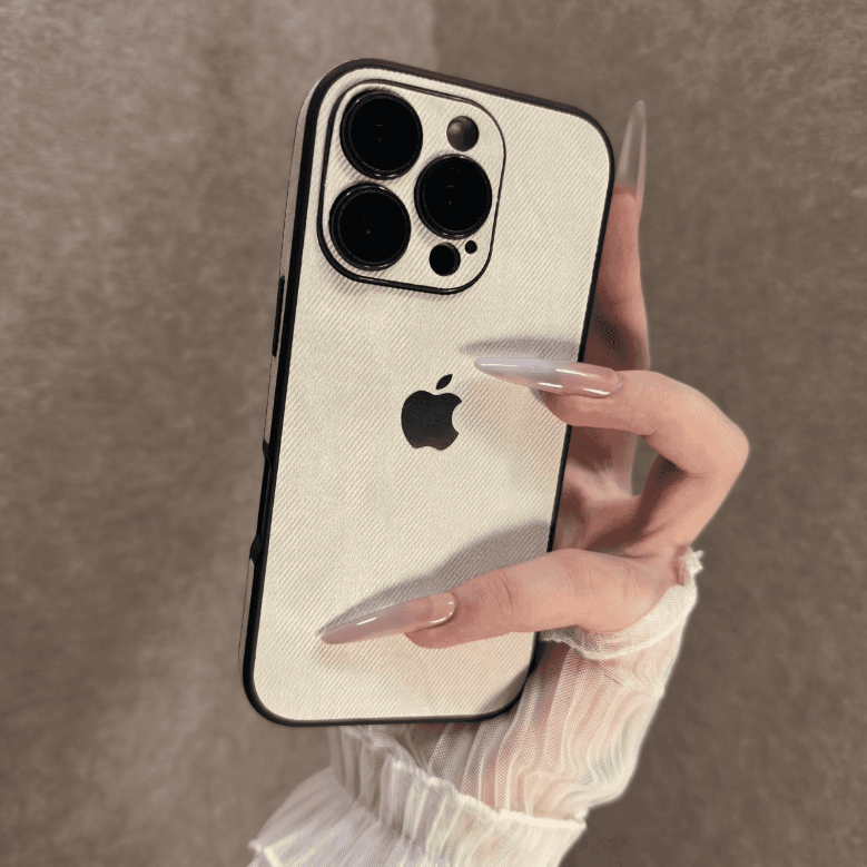 Galvanisierte Denim-Muster iPhone Hülle