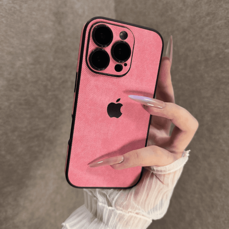 Galvanisierte Denim-Muster iPhone Hülle