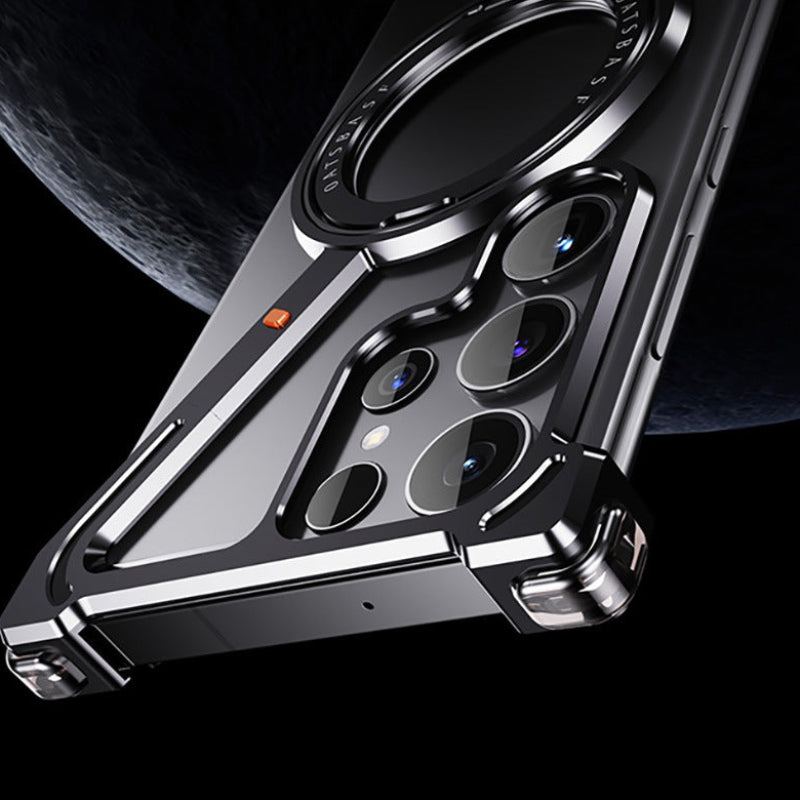 Samsung Galaxy Z-Serie Rahmlose magnetische Handyhülle mit drehbarem Ständer
