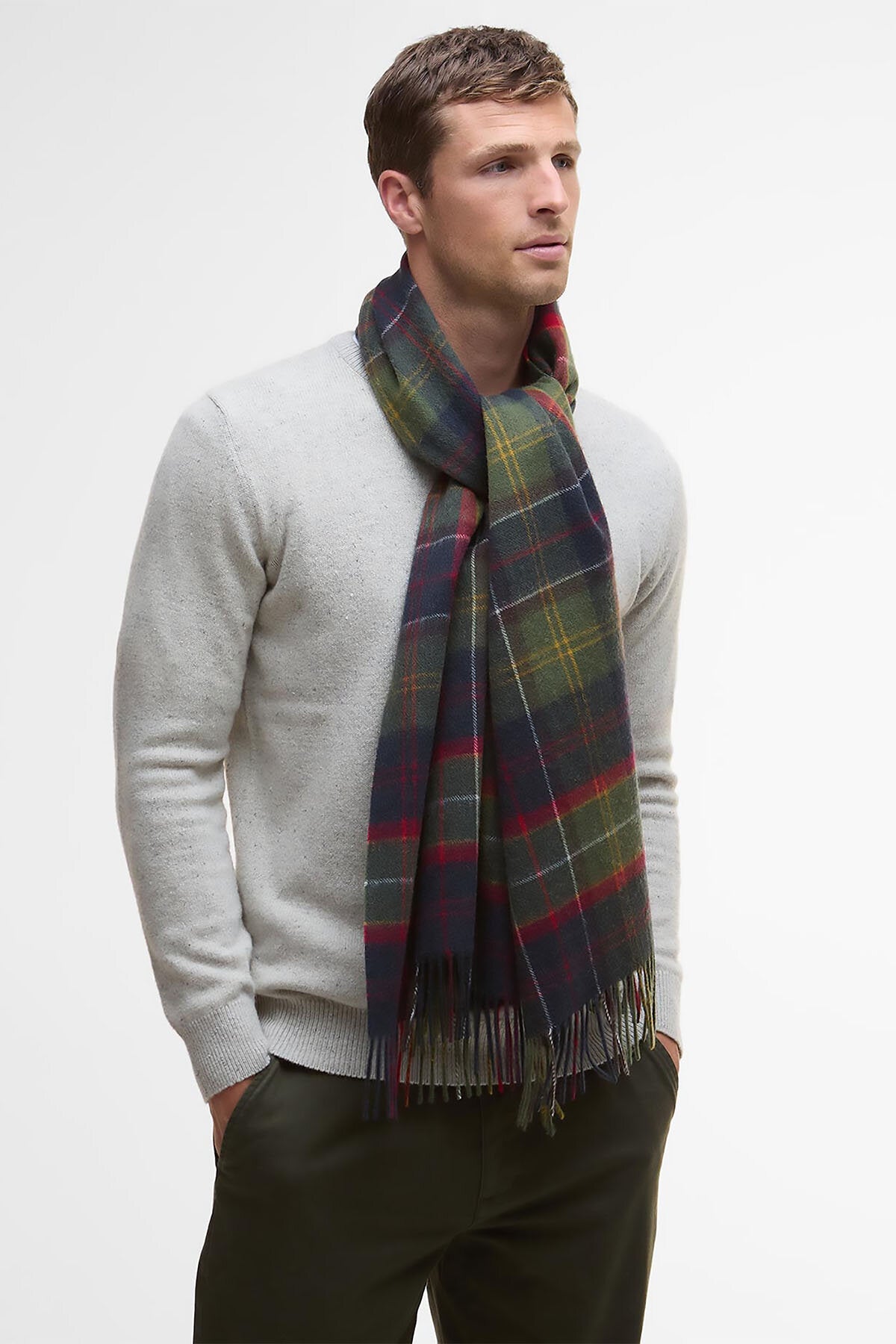 Brack Patchwork Tartan Schal