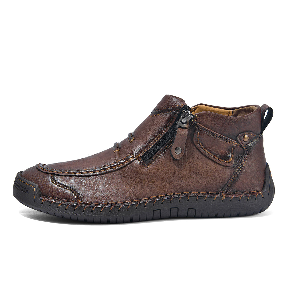 ⏰ Limited-Time 49% OFF – Comfortable Flat-Soled Handmade Leather Casual Shoes
