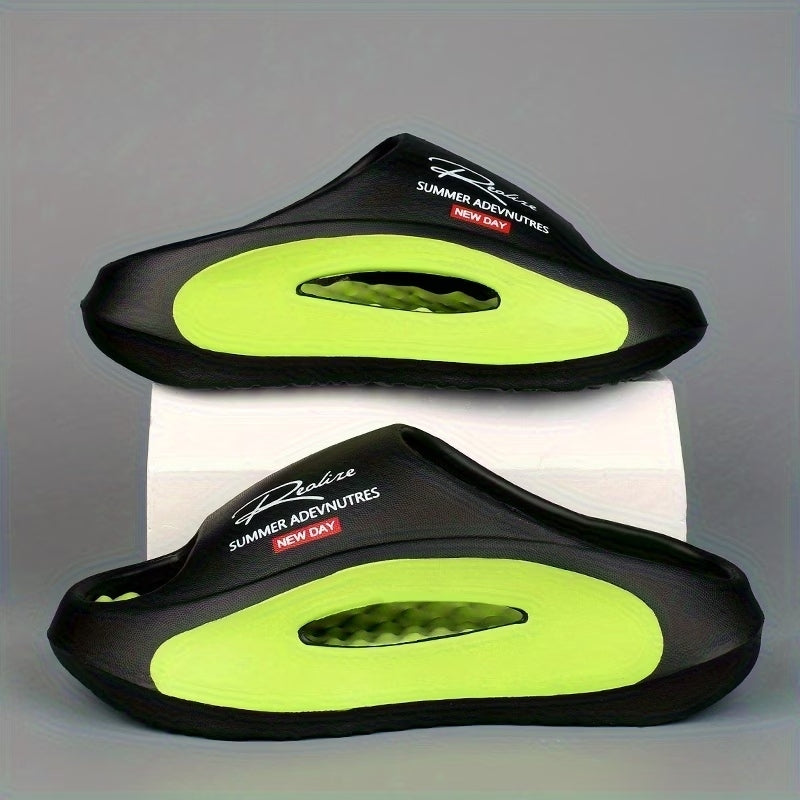 Men’s Thick-Sole Non-Slip Cloud Comfort Slide Sandals