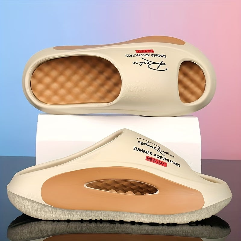 Men’s Thick-Sole Non-Slip Cloud Comfort Slide Sandals