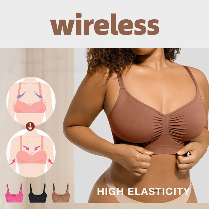 Super elastischer, leichter, kabelloser BH für Damen